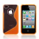 Orange s line Case Cover for iPhone 4 and iPhone 4s