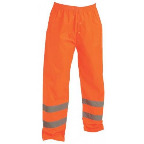 Orange hi vis Trousers.High visibility Orange work trousers. all sizes